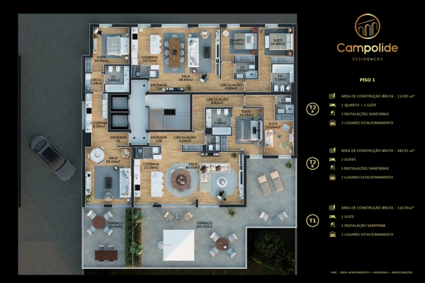 Planta Piso 1 
